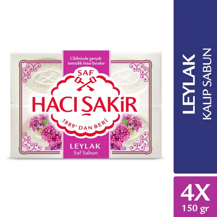 Leylak Kalıp Sabun (4 Adet)