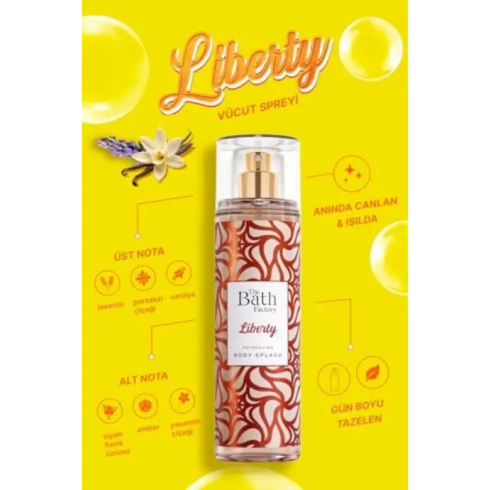 Liberty Vücut Spreyi 200 ML