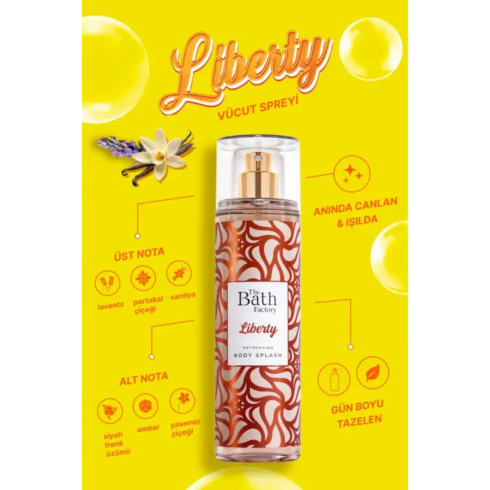 Liberty Vücut Spreyi 200 ML