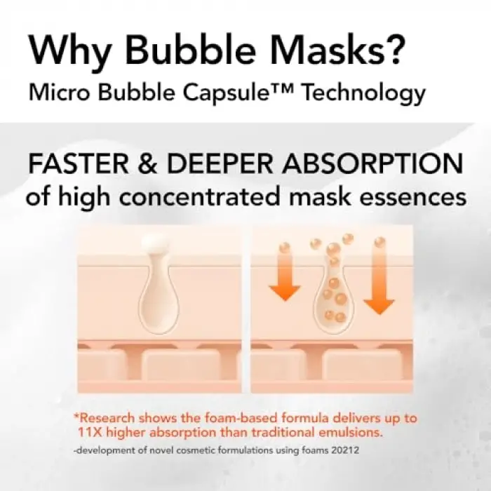 Lift 30 Seconds Quick Bubble Maske