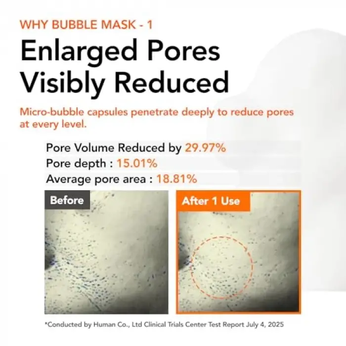 Lift 30 Seconds Quick Bubble Maske
