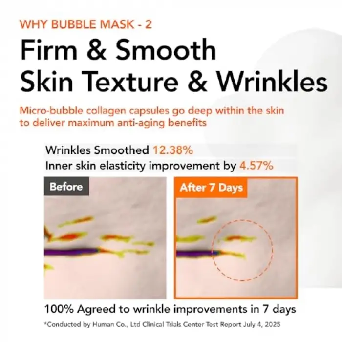 Lift 30 Seconds Quick Bubble Maske