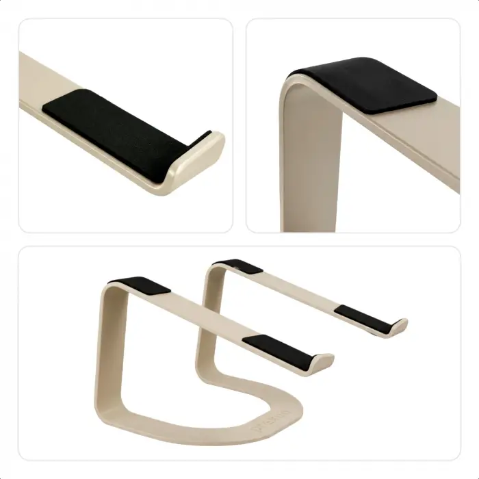 Lifter Ergonomik Metal Notebook ve Laptop Standı, Gold