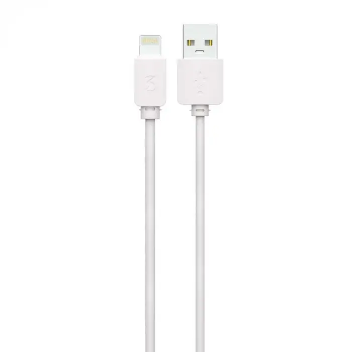 Lightning iPhone iPad Kablo 3A 1m Beyaz