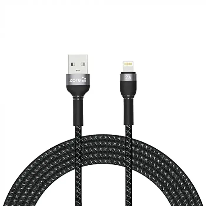 Lightning USB kablosu, 3 metre, siyah