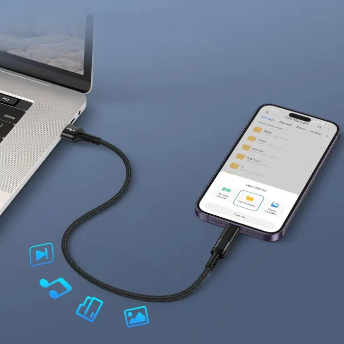Lightning - USB Type C Dönüştürücü Adaptör, x 2 Adet, iPhone ve iPad Uyumlu, iPhone 14e Kadar Uyumlu