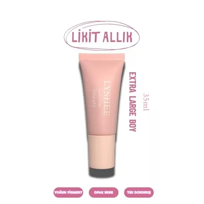 Likit Allık, Sünger Aplikatör, Big Size, Yoğun İpeksi Pigment