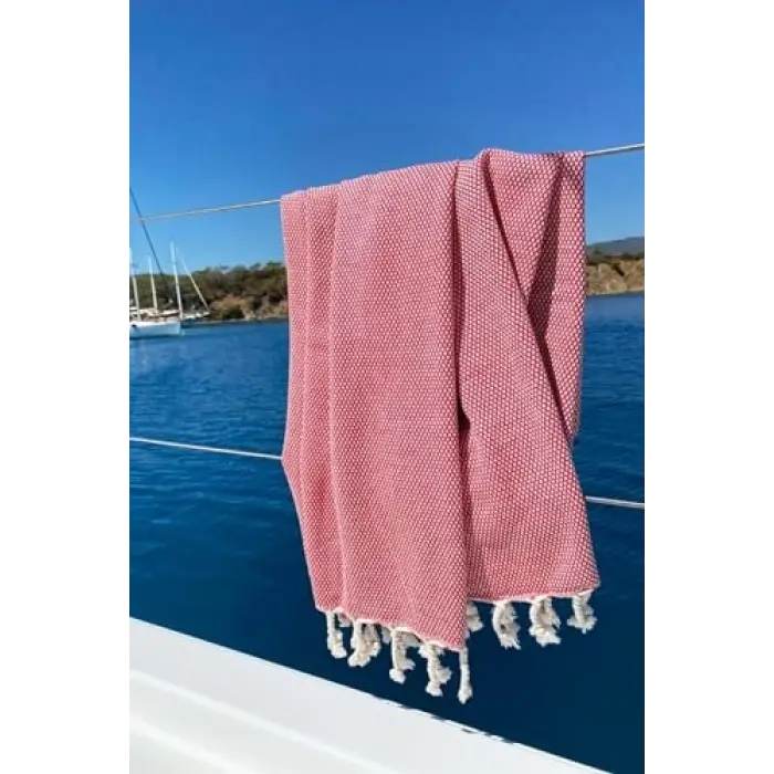 Likya Peştemal Kırmızı