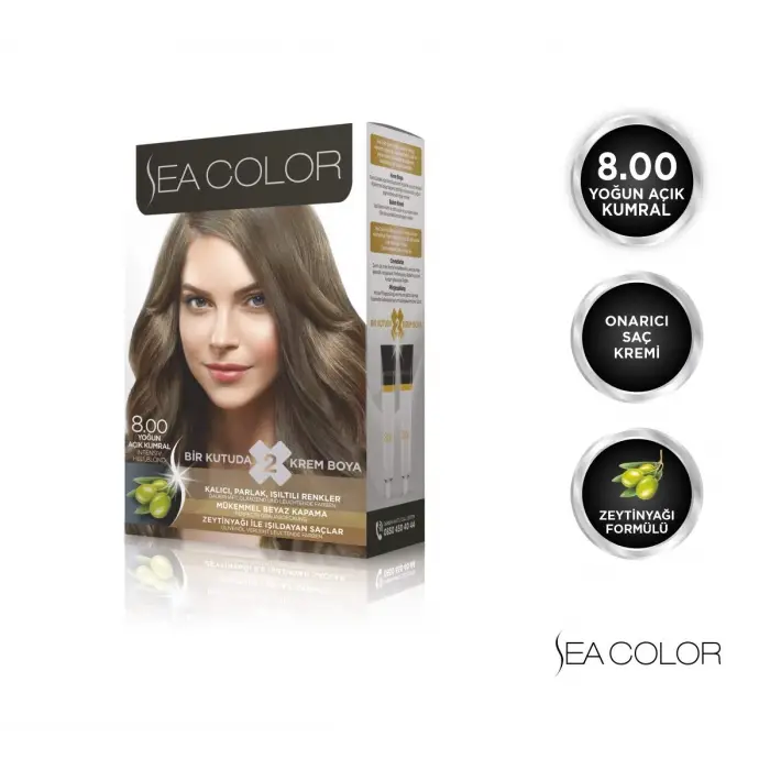 Lilafix 8.00 Yoğun Açık Kumral 5 Paket