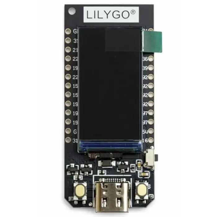 LilyGo ESP32 CH340K T-Display WiFi Bluetooth Geliştirme Kartı, Type-C