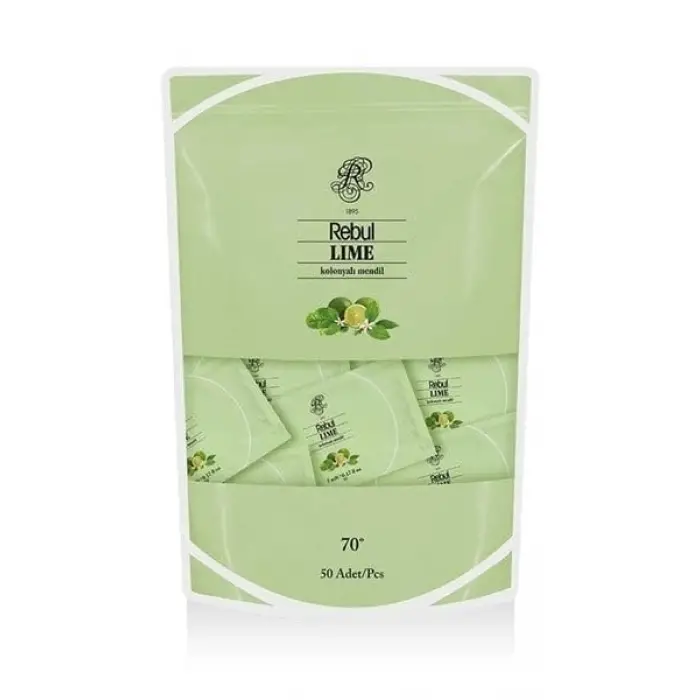 Lime Kolonyalı Mendil 50li