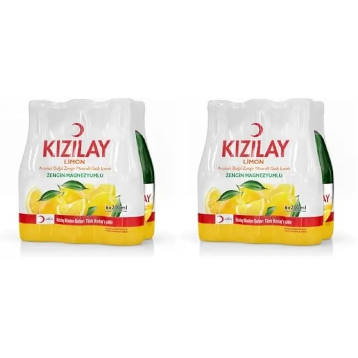 Limon Aromalı Maden Suyu 6x200 ml