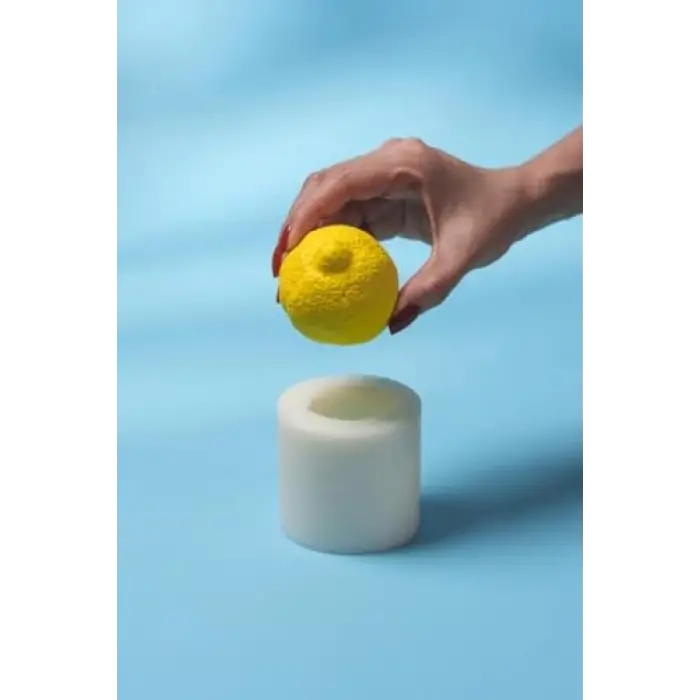 Limon Dikey Silikon Mum Kalıbı