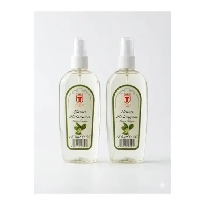 Limon Kolonyası 150 ml, 2 Adet Sprey, 80°