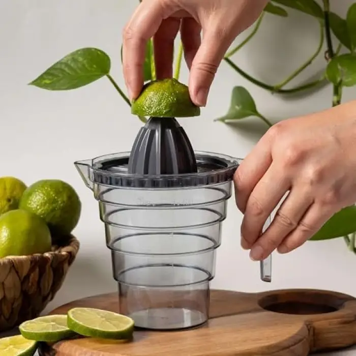Limon Sıkacağı, Ölçü Kabı ile Birlikte, Şeffaf