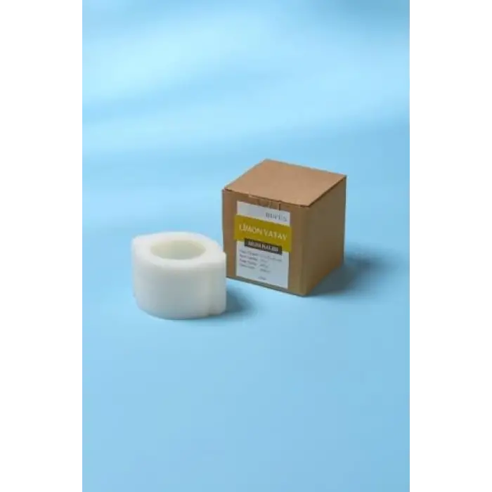 Limon Yatay Silikon Mum Kalıbı