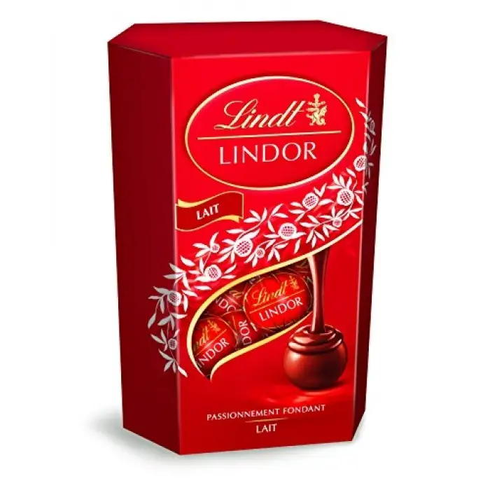 Lindor süt kornet, 2li set