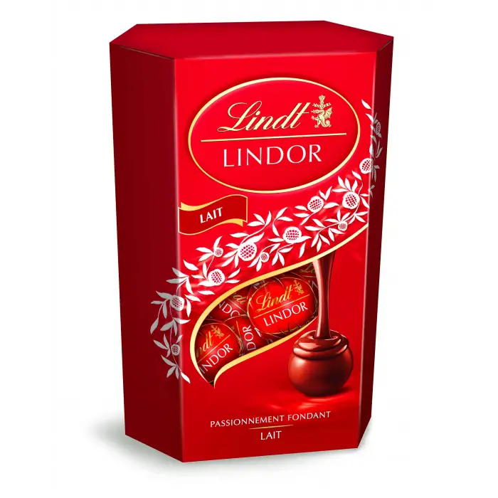 Lindor süt kornet, 2li set