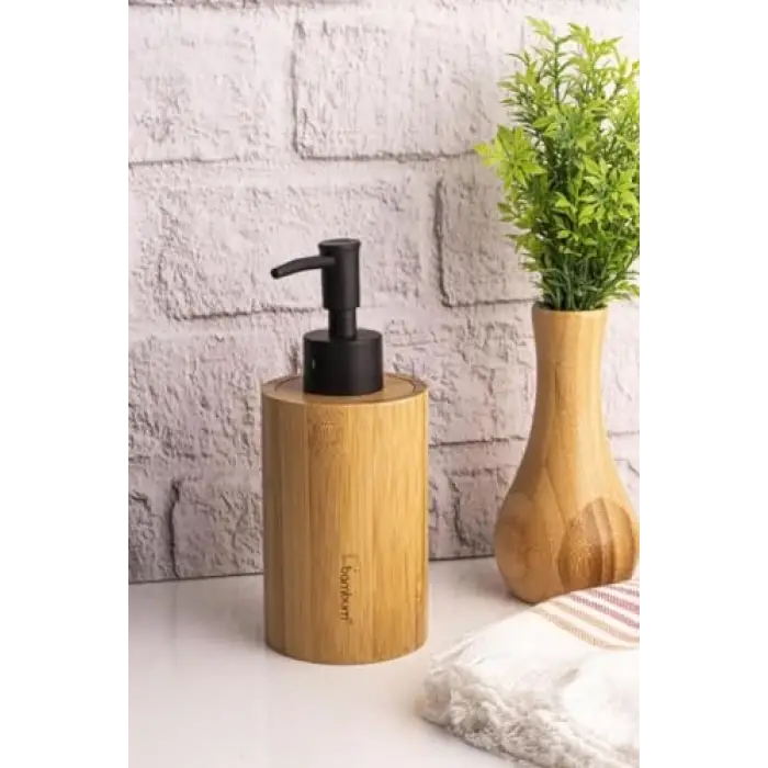 Linen Yuvarlak Sıvı Sabunluk