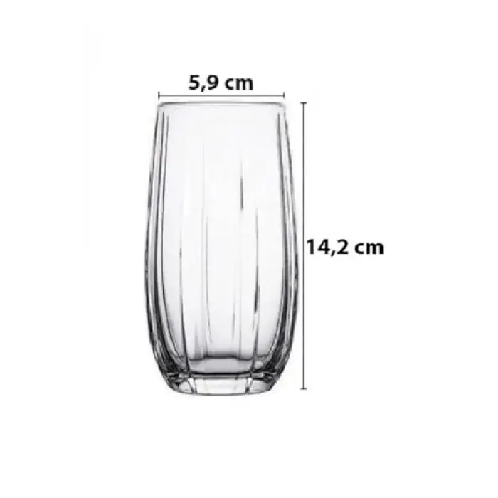 Linka Long Bardak 500 Ml 6 Adet - 420415