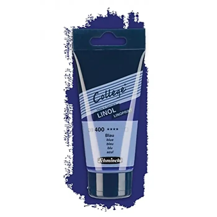 Linol boya 400 mavi, 75 ml