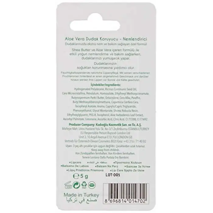 Lip Care Aloe Vera