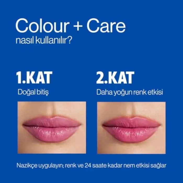 Lip Colour+ Care Blooming Pink