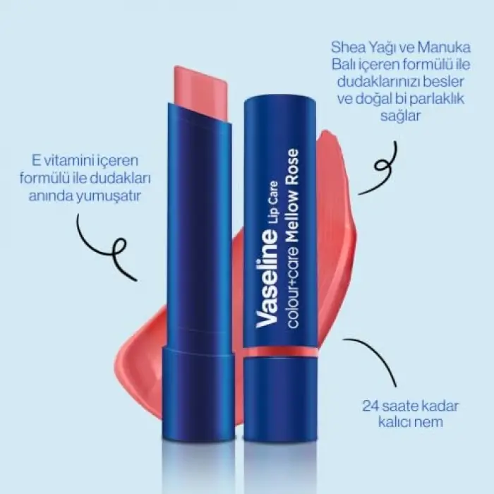 Lip Colour+ Care Mellow Rose