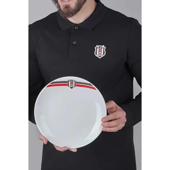 Lisanslı 2li Porselen Pasta Tabağı