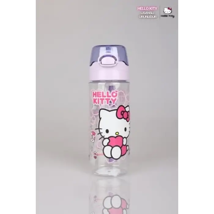 Lisanslı Tritan Matara, 500 ml, Mor