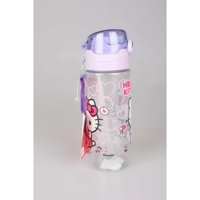 Lisanslı Tritan Matara, 500 ml, Mor