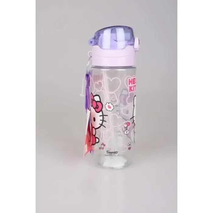 Lisanslı Tritan Matara, 500 ml, Mor