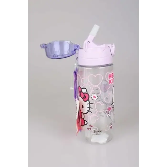 Lisanslı Tritan Matara, 500 ml, Mor
