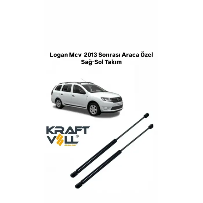 Logan Mcv 2013 araca özel sağ-sol takım bagaj amortisörü