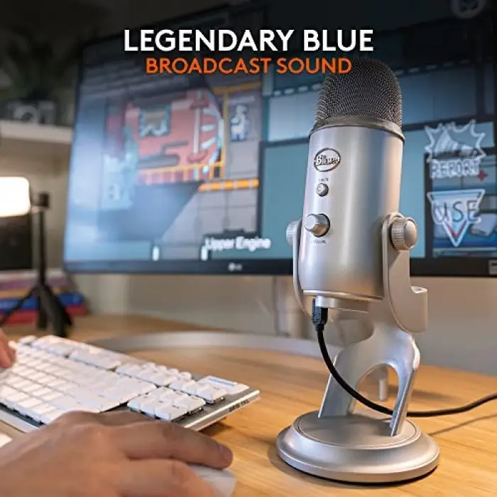 Logitech Blue Yeti USB Microphone - Silver