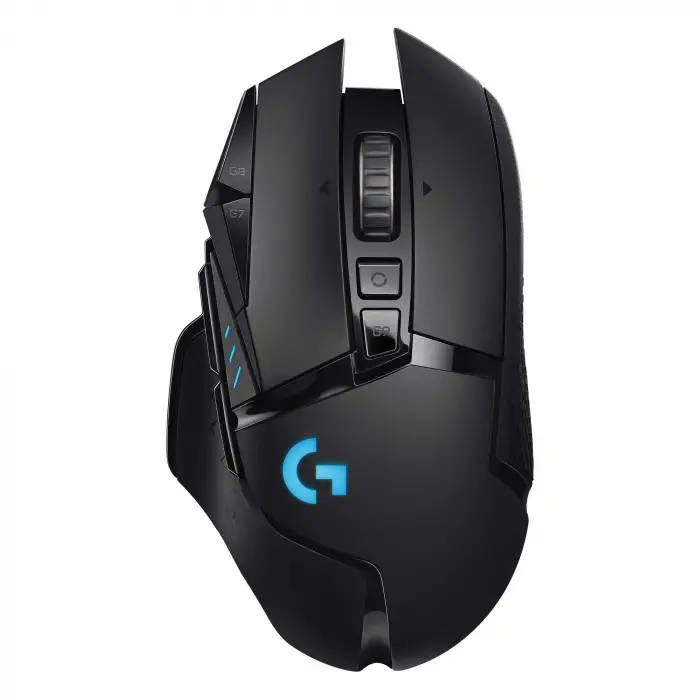 Logitech G G502 LIGHTSPEED Kablosuz Oyuncu Mouse, HERO Sensör, 25.600 DPI, 400 IPS İzleme Hızı, 1 ms Bildirim Hızı, 114 gr Ağırlık, Siyah