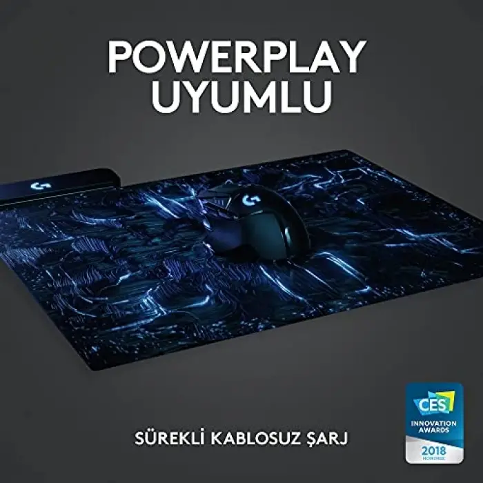 Logitech G G502 LIGHTSPEED Kablosuz Oyuncu Mouse, HERO Sensör, 25.600 DPI, 400 IPS İzleme Hızı, 1 ms Bildirim Hızı, 114 gr Ağırlık, Siyah