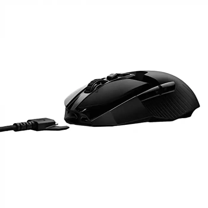 Logitech G G903 LIGHTSPEED Kablosuz Oyuncu Mouse, 25.600 DPI HERO Sensör, LIGHTSYNC RGB, Sağ ve Sol Elle Kullanıma Uygun, Ayarlanabilir Ağırlık, 140 Saat Pil Ömrü, Siyah