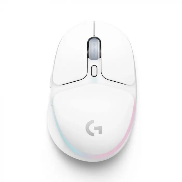 Logitech G705 Aurora Kablosuz Oyuncu Mouse, Özelleştirilebilir LIGHTSYNC RGB Aydınlatma, Lightspeed Kablosuz, Bluetooth Bağlantısı, Hafif, PC/Mac/Dizüstü Bilgisayar ile Uyumlu, Beyaz
