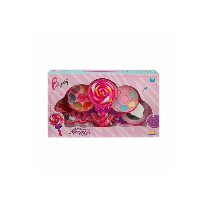 Lolipop Şekilli 4 Katmanlı Makyaj Güzellik Seti