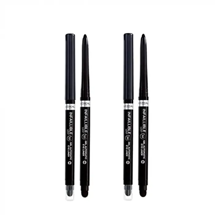 L’Oréal Paris 2li Infaillible Automatic Jel Göz Kalemi - Mat Siyah