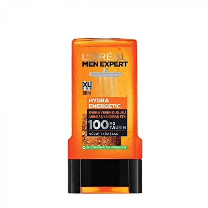 L’Oréal Paris 2li Men Expert Hydra Energetic Taurin İçeren Duş Jeli