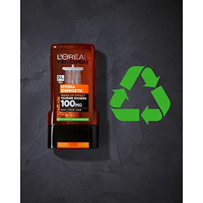 L’Oréal Paris 2li Men Expert Hydra Energetic Taurin İçeren Duş Jeli