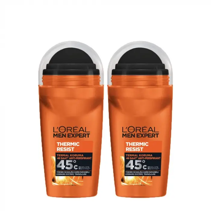 L’Oréal Paris 2li Men Expert Thermic Resist Anti-Perspirant Roll On Deodorant Seti