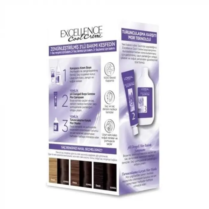 L’Oréal Paris EXCELLENCE COOL 4.11 EKSTRA KÜLLÜ KAHVE