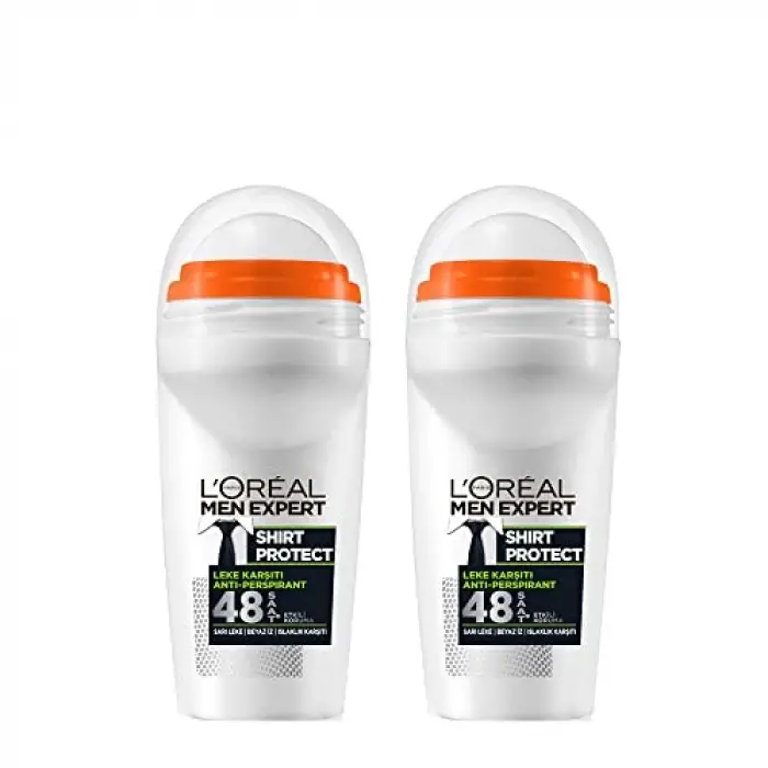 L’Oréal Paris Men Expert 5li Shirt Protect Roll On Deodorant Seti (5 x 50 ml)