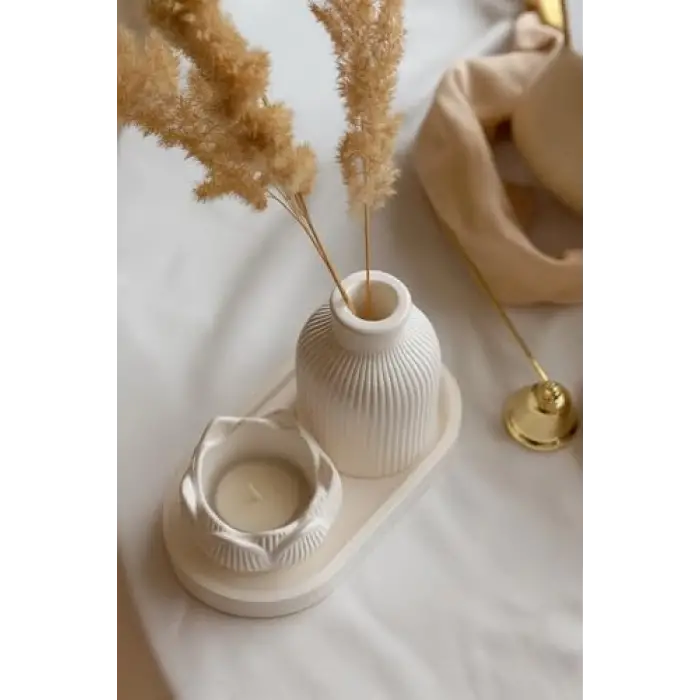 Lotus Beton Dekor Seti
