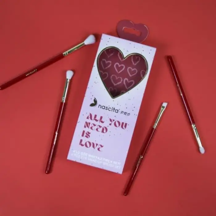 Love 4lü Göz Makyajı Fırça Seti