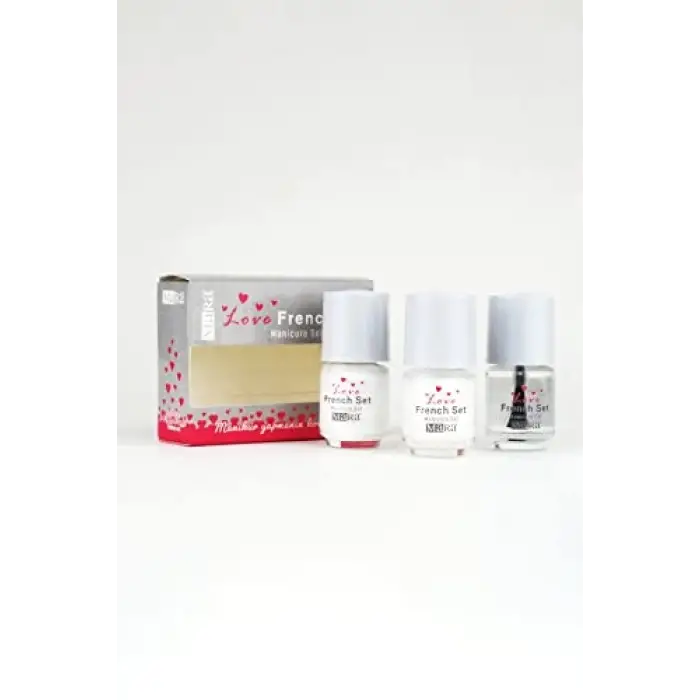 LOVE FRENCH MANICURE SET 3LU 5 ml