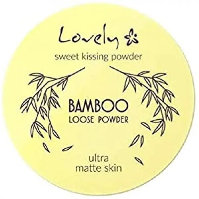 Lovely Bamboo Loose Powder Mat Bitişli Şeffaf Bambu Pudra